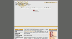 Desktop Screenshot of centrorestaurocarta.com